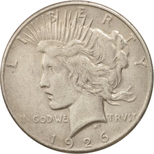 Stati Uniti, Peace Dollar, Dollar, 1926, U.S. Mint, Philadelphia, BB, Argento...