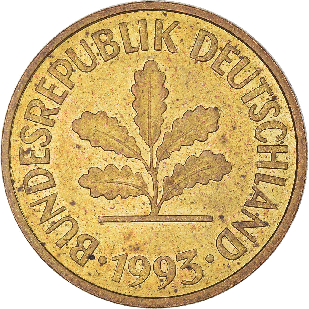 Moneta, Niemcy - RFN, 5 Pfennig, 1993