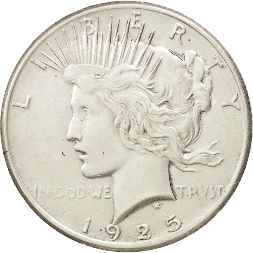 Vereinigte Staaten, Peace Dollar, 1925, Philadelphia, EF(40-45), KM:150
