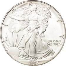 United States, Dollar, 1987, San Francisco, MS(65-70), Silver, KM:273