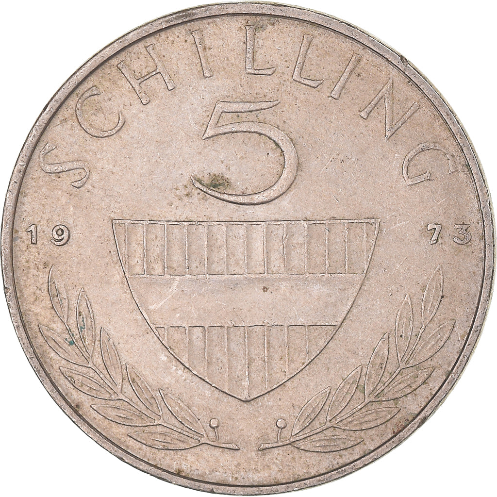 Coin, Austria, 5 Schilling, 1973