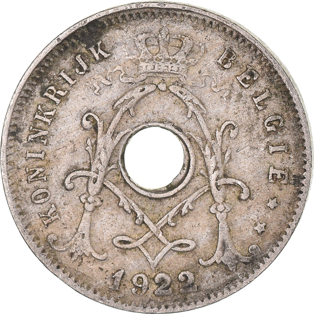 Munten, België, 5 Centimes, 1922