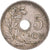 Moneda, Bélgica, 5 Centimes, 1922
