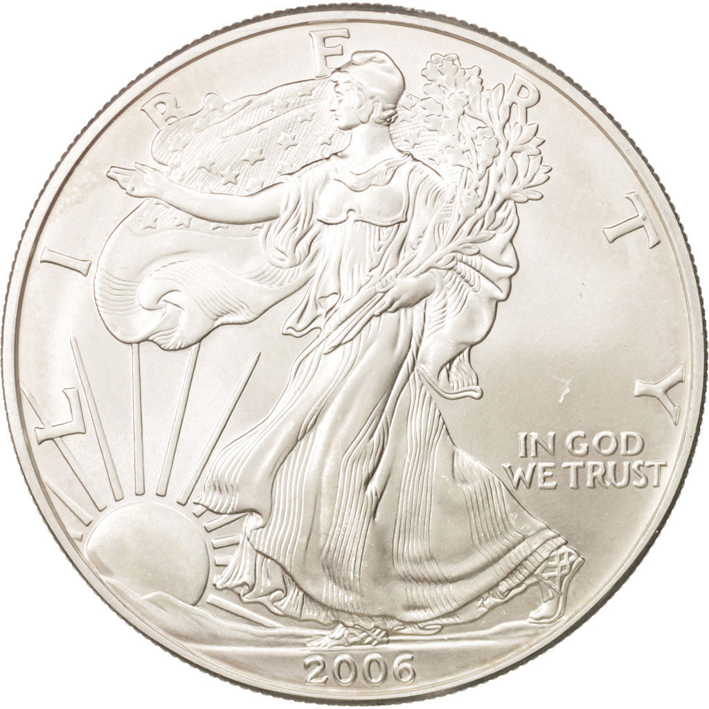 Moneta, Stati Uniti, Dollar, 2006, U.S. Mint, Philadelphia, SPL+, Argento