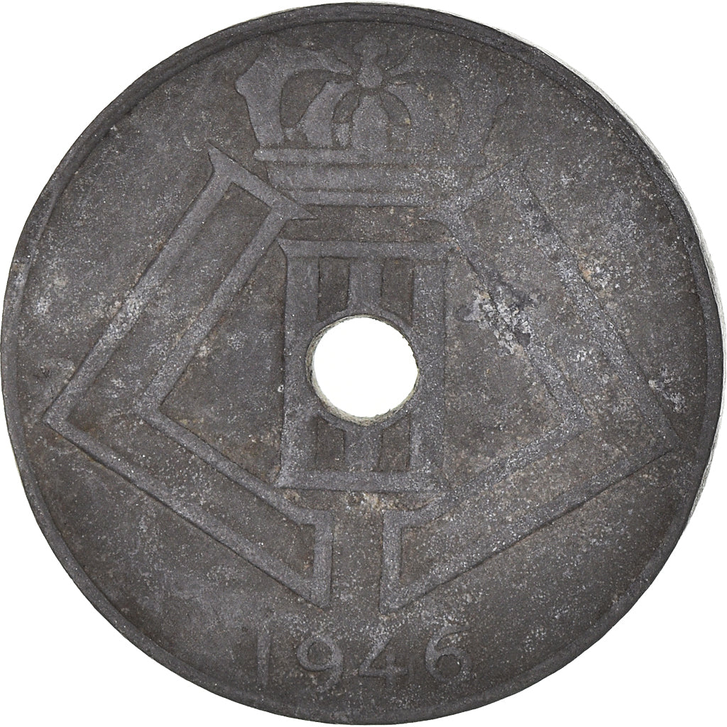 Moneta, Belgia, 10 Centimes, 1946