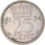 Munten, Nederland, 25 Cents, 1954