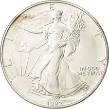 Moneta, Stati Uniti, Dollar, 1992, U.S. Mint, Philadelphia, SPL+, Argento
