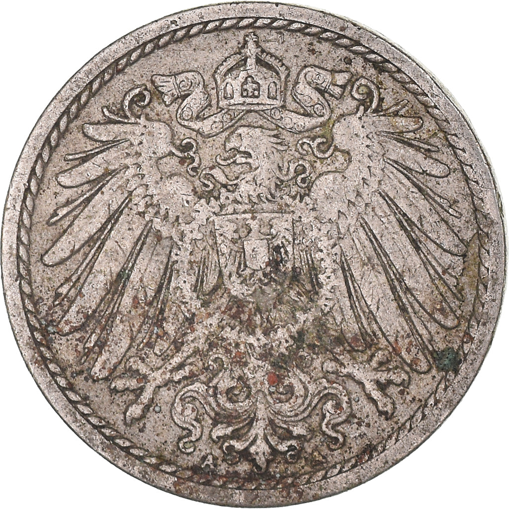 Munten, DUITSLAND - KEIZERRIJK, 5 Pfennig, 1914