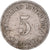 Moneta, GERMANIA - IMPERO, 5 Pfennig, 1914
