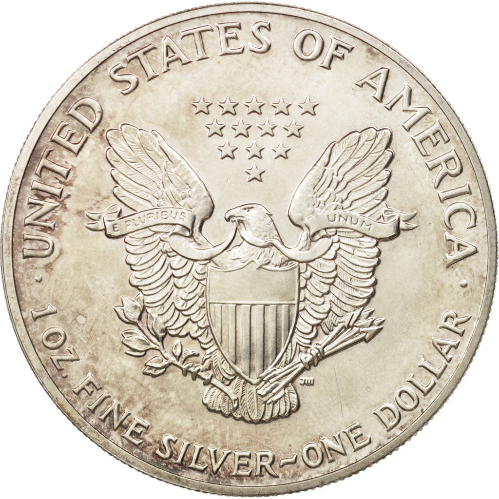 Moneta, Stati Uniti, Dollar, 1991, U.S. Mint, Philadelphia, SPL, Argento, KM:273