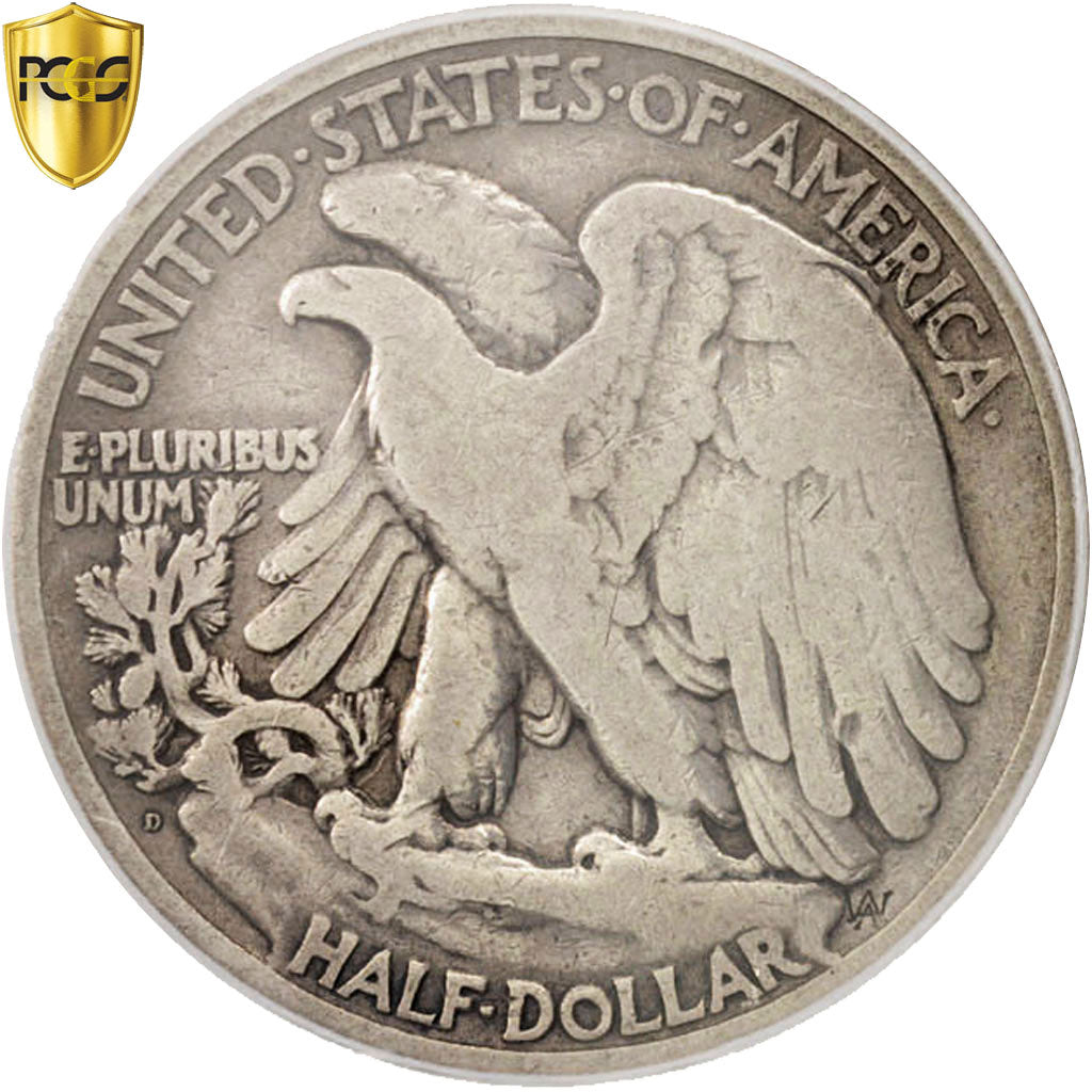 Moneta, Stati Uniti, Walking Liberty Half Dollar, Half Dollar, 1921, U.S. Mint