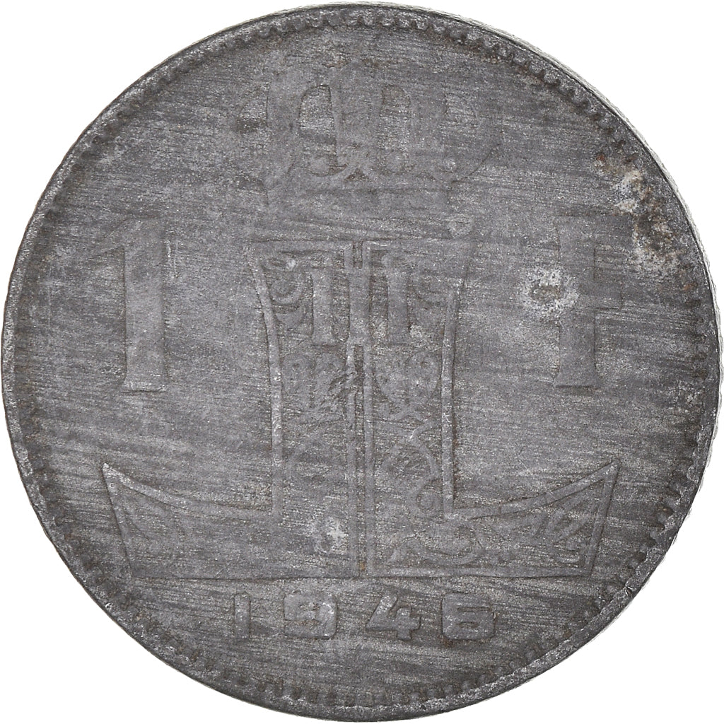 Münze, Belgien, Franc, 1946
