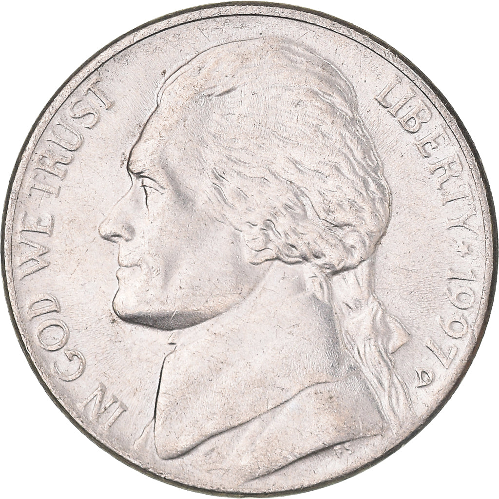 Moneda, Estados Unidos, 5 Cents, 1997