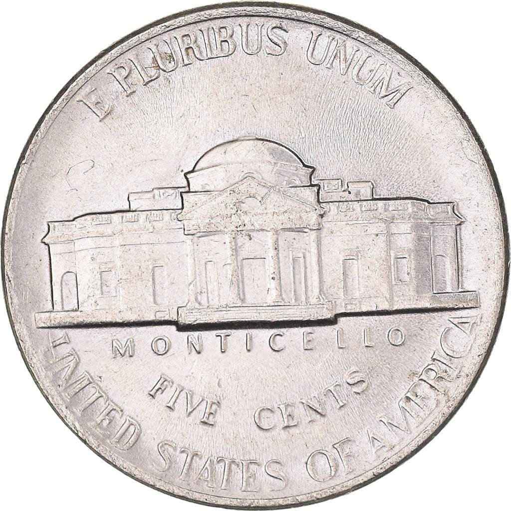 Moneda, Estados Unidos, 5 Cents, 1997