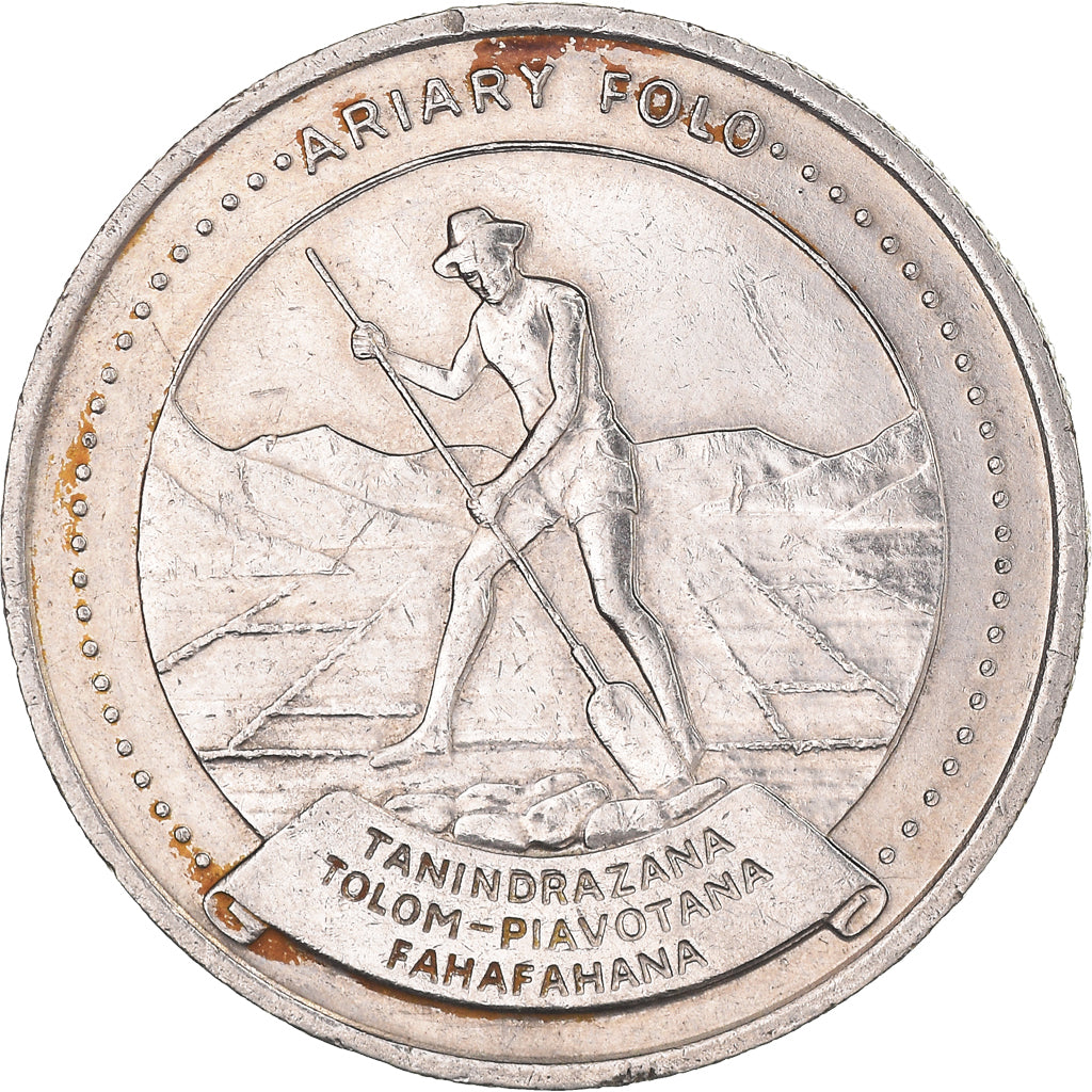 Moneta, Madagascar, 10 Ariary, 1978