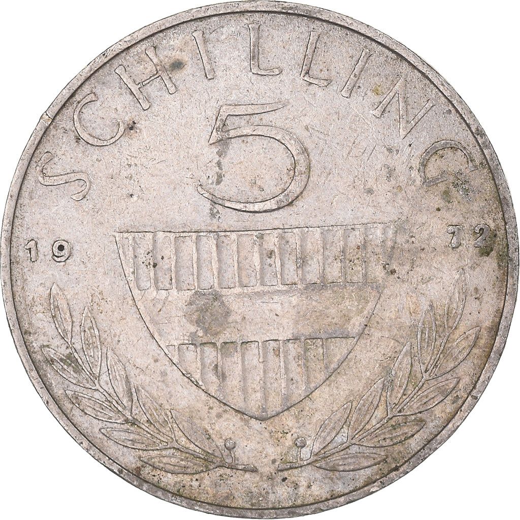 Coin, Austria, 5 Schilling, 1972