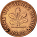 Münze, Bundesrepublik Deutschland, Pfennig, 1949, Munich, S+, Copper Plated