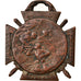 Francia, Journée du poilu, WAR, medalla, 1915, Muy buen estado, Bargas, Cobre