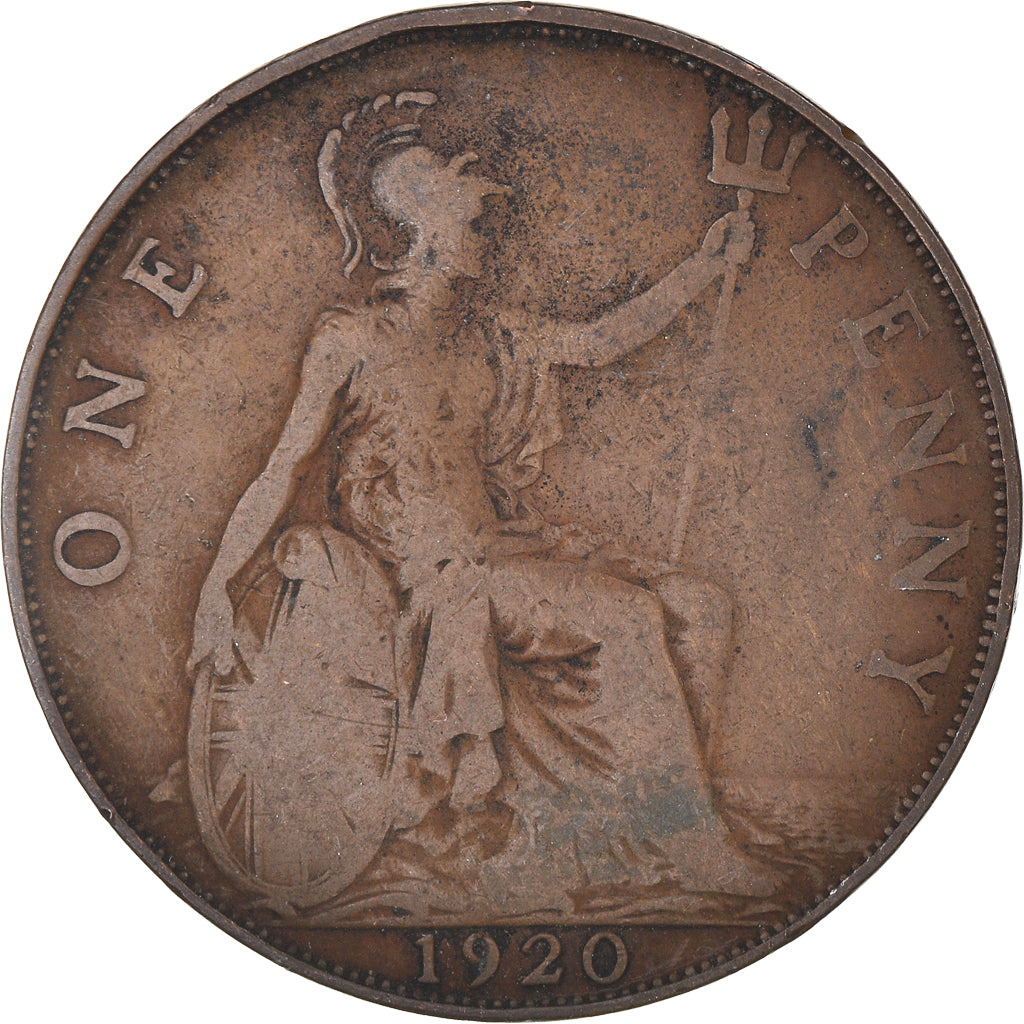 Coin, Great Britain, Penny, 1920