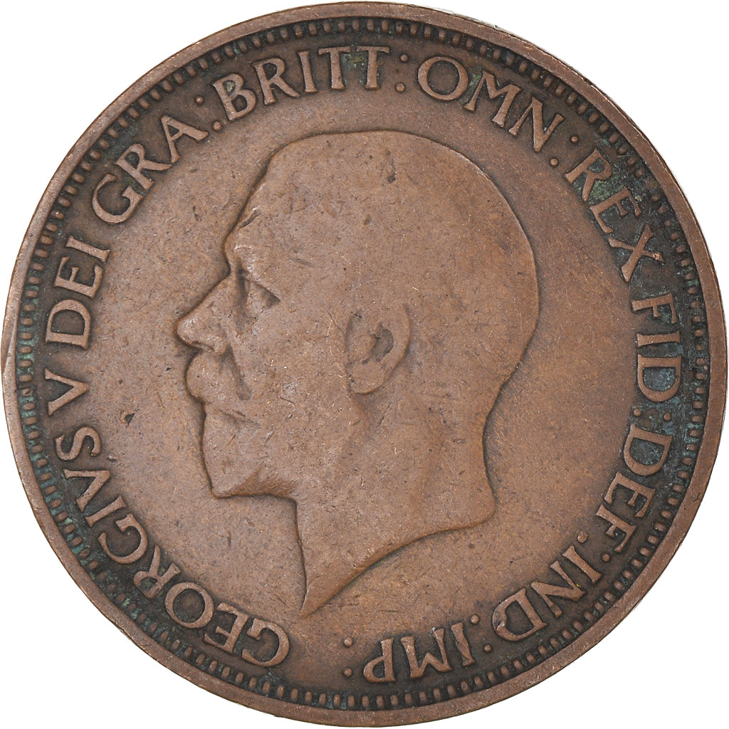 Monnaie, Grande-Bretagne, 1/2 Penny, 1935