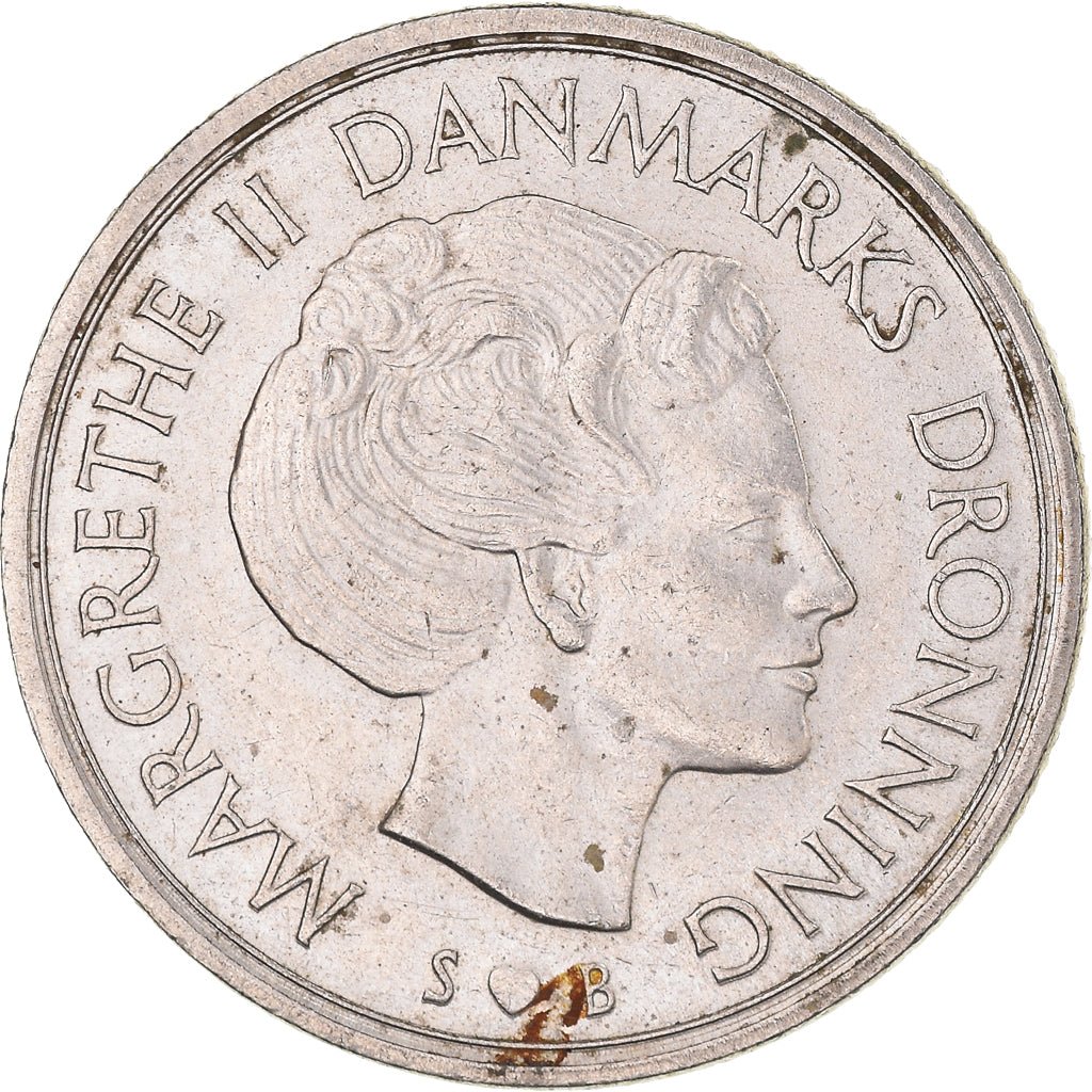 Coin, Denmark, Krone, 1975