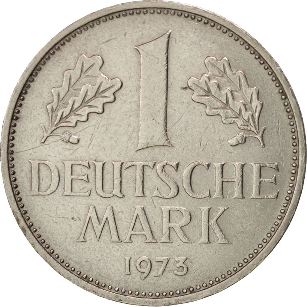 Monnaie, République fédérale allemande, Mark, 1973, Karlsruhe, TTB