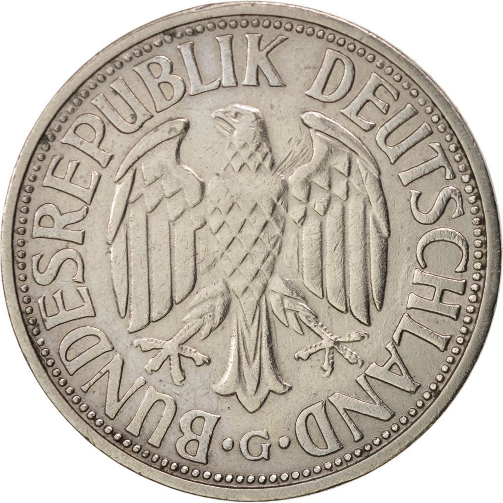 Coin, GERMANY - FEDERAL REPUBLIC, 2 Mark, 1951, Karlsruhe, EF(40-45)