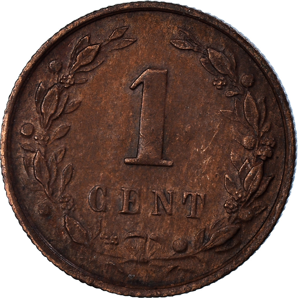 Moeda, Países Baixos, Cent, 1884