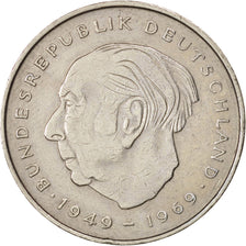 Moneta, GERMANIA - REPUBBLICA FEDERALE, 2 Mark, 1972, Stuttgart, BB, Nichel