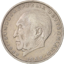 Bundesrepublik Deutschland, 2 Mark, 1976, Munich, EF(40-45), KM:124