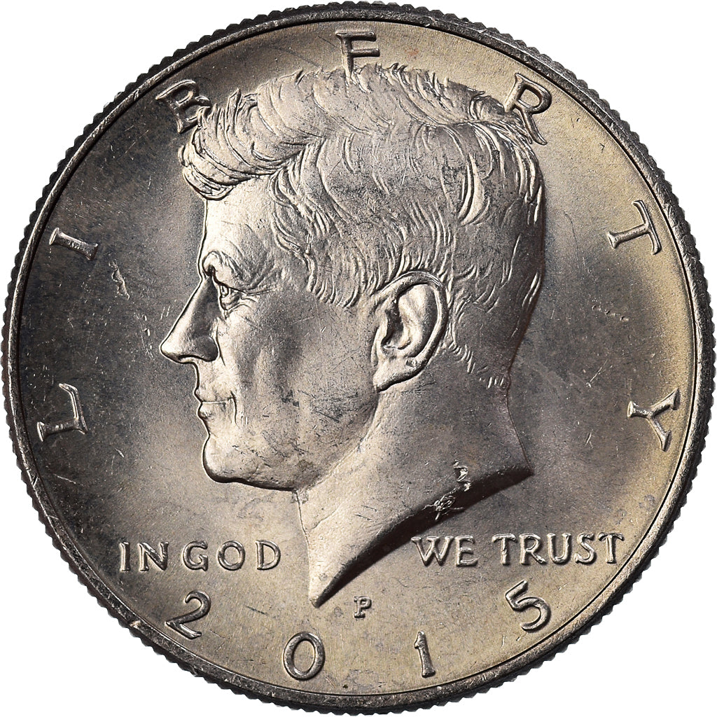 Coin, United States, Half Dollar, 2015