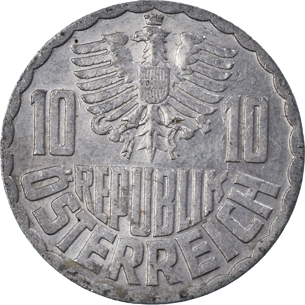 Münze, Österreich, 10 Groschen, 1953