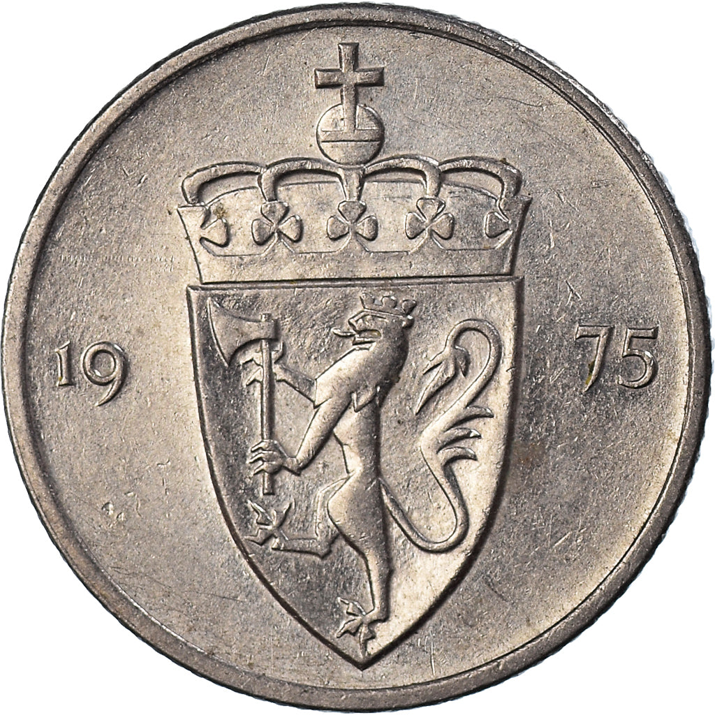 Moneda, Noruega, 50 Öre, 1975