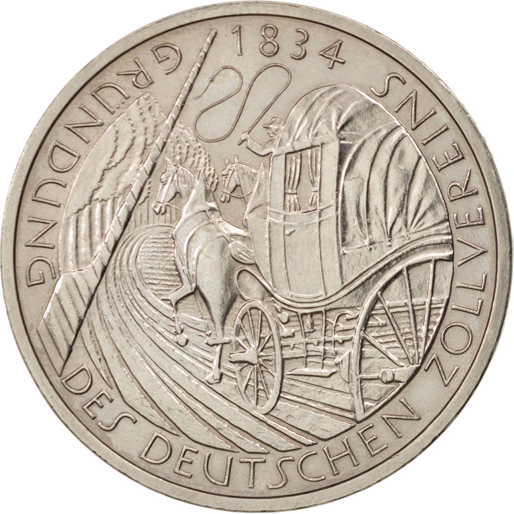 GERMANY - FEDERAL REPUBLIC, 5 Mark, 1984, Munich, Germany, AU(55-58), KM:160