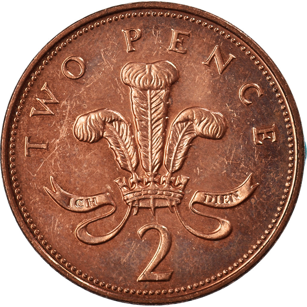 Coin, Great Britain, 2 Pence, 1995