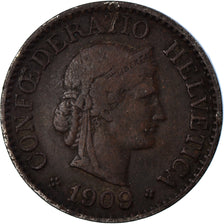 Munten, Zwitserland, 10 Rappen, 1909