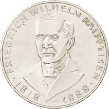 République fédérale allemande, 5 Mark, 1968, Hamburg, SUP, Argent, KM:121