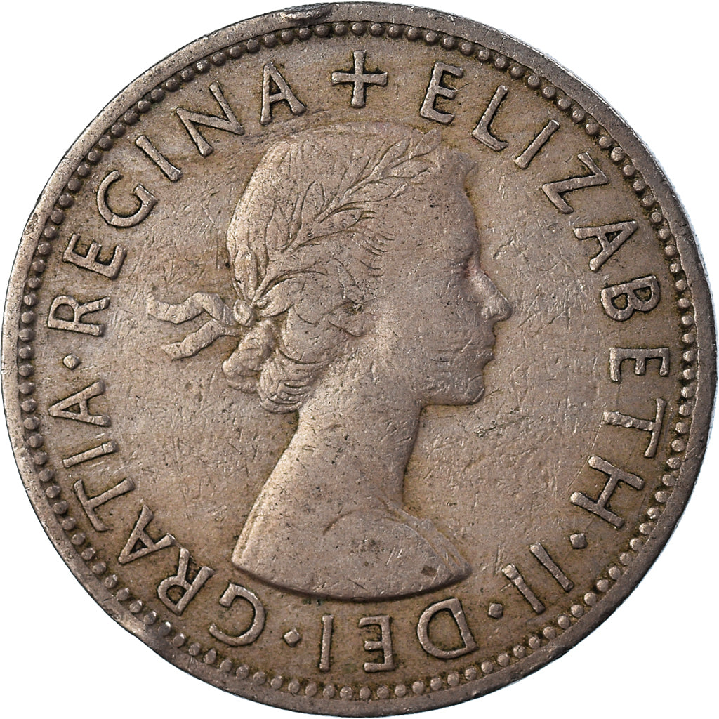 Coin, Great Britain, Florin, Two Shillings, 1956