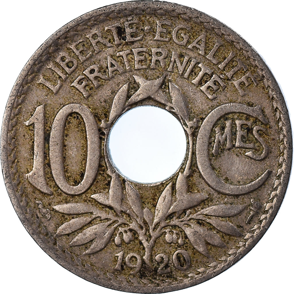 Coin, France, 20 Centimes, 1920