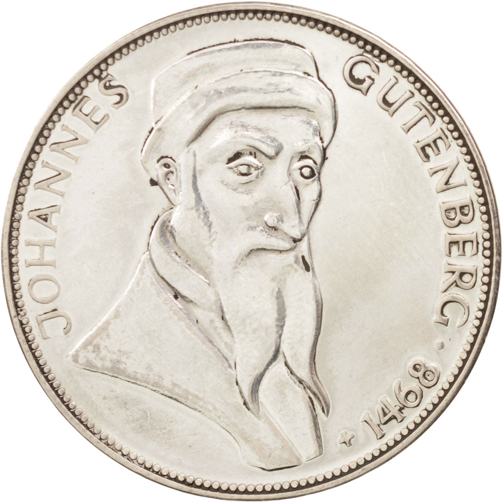 République fédérale allemande, 5 Mark, 1968, Karlsruhe, SUP, KM:122