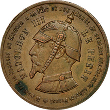 token, France, Napoleon III, Satirical, Module de 10 Centimes, Circa 1870