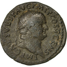 Coin, Vespasian, Dupondius, AD 74, Rome, VF(30-35), Bronze, RIC:715