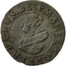 Monnaie, France, DOMBES, Marie de Montpensier, Double Tournois, 1627, Trévoux