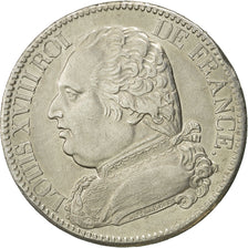 Monnaie, France, Louis XVIII, 5 Francs, 1815, Limoges, TTB+, Argent, Gadoury:591