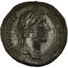 Coin, Antoninus Pius, Sestertius, Roma, AU(55-58), Bronze, Cohen:320