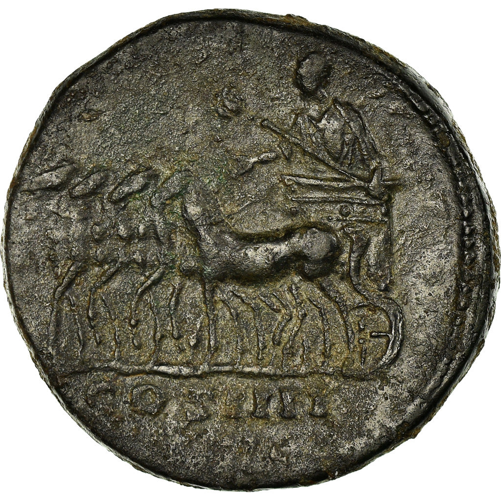 Coin, Antoninus Pius, Sestertius, Roma, AU(55-58), Bronze, Cohen:320