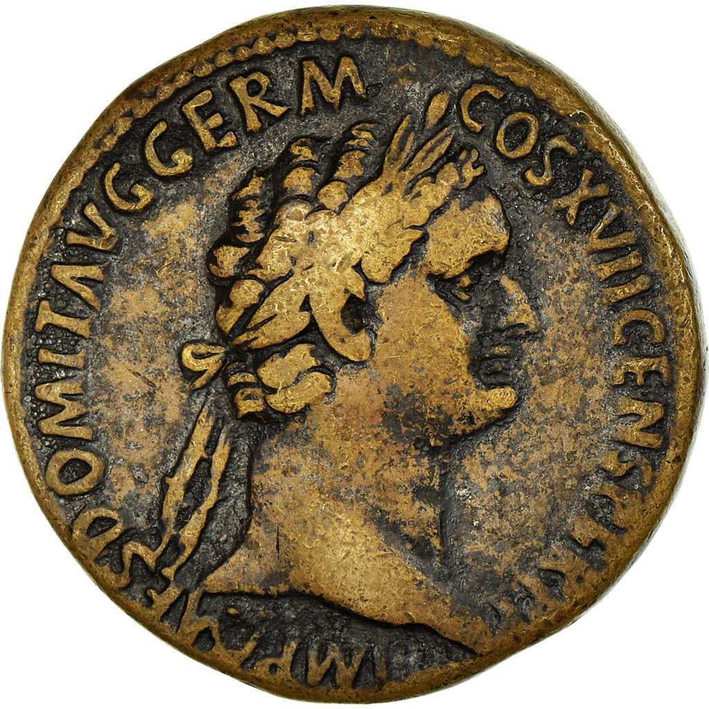 Coin, Domitian, Sestertius, Roma, EF(40-45), Bronze, Cohen:316