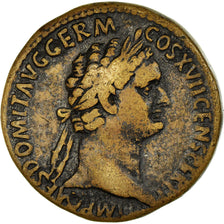 Coin, Domitian, Sestertius, Roma, EF(40-45), Bronze, Cohen:316