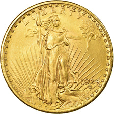 Münze, Vereinigte Staaten, $20, Double Eagle, 1924, Philadelphia, VZ, Gold