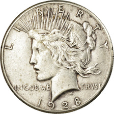 Coin, United States, Peace Dollar, Dollar, 1928, Philadelphia, EF(40-45)
